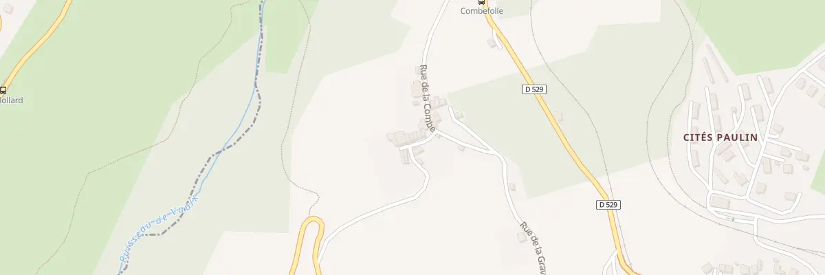 Plan du 8 Rue de la Combe à La Motte-d’Aveillans