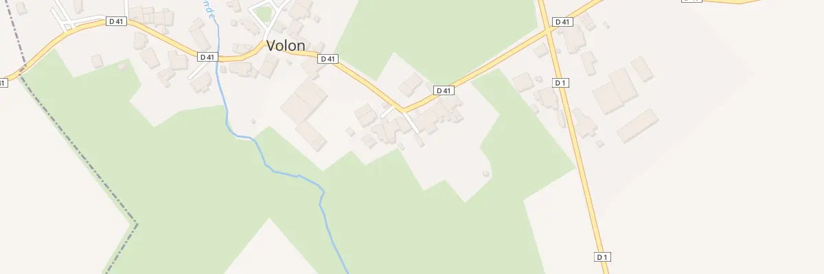 Plan du 8 Rue Grande Rue à Volon