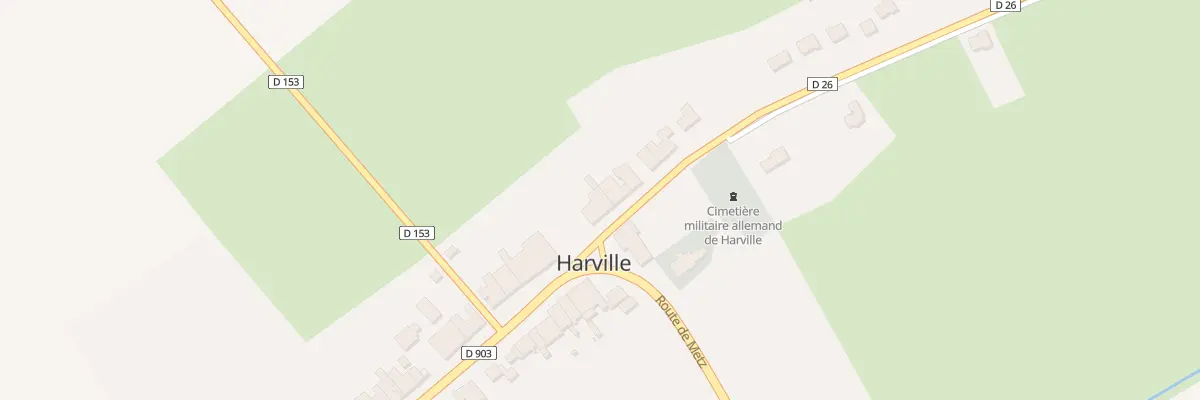 Plan du 1 Rte de Moulotte à Harville