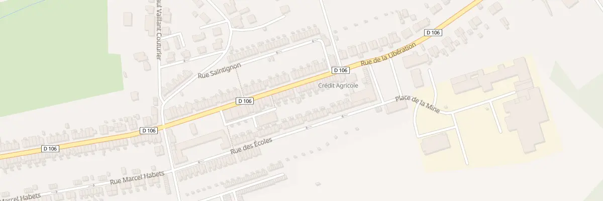 Plan du 89 Rue de la Libération à Bouligny