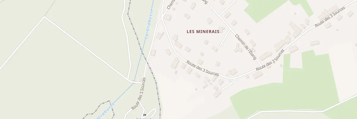 Plan du 17A Rte des Trois Sources à Dampierre