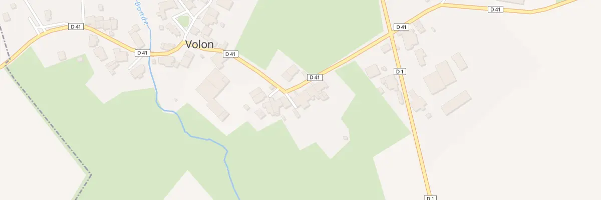 Plan du 10 Rue Grande Rue à Volon