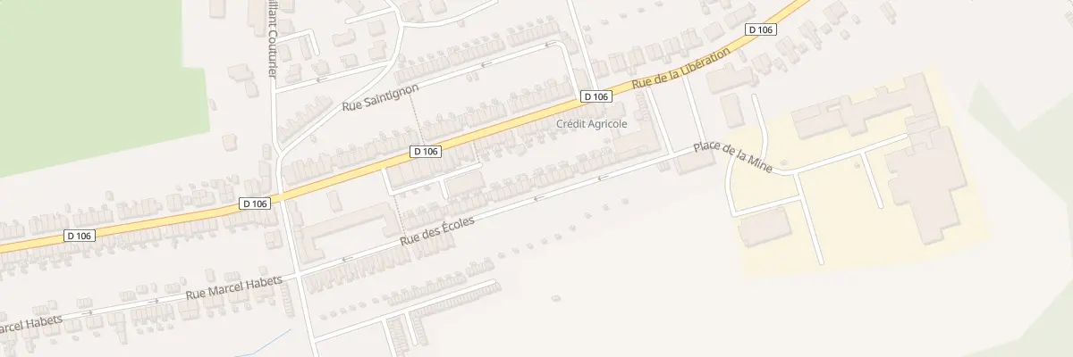 Plan du 12 Rue des Ecoles à Bouligny