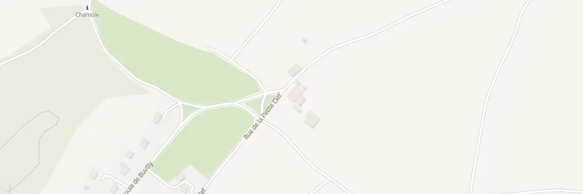 Plan du 340 Rue de la Petite Clef à Chamole