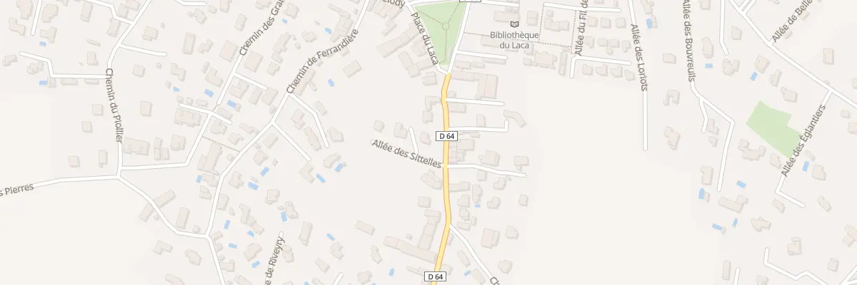 Plan du 6 Rue du Bourg à Champagnier