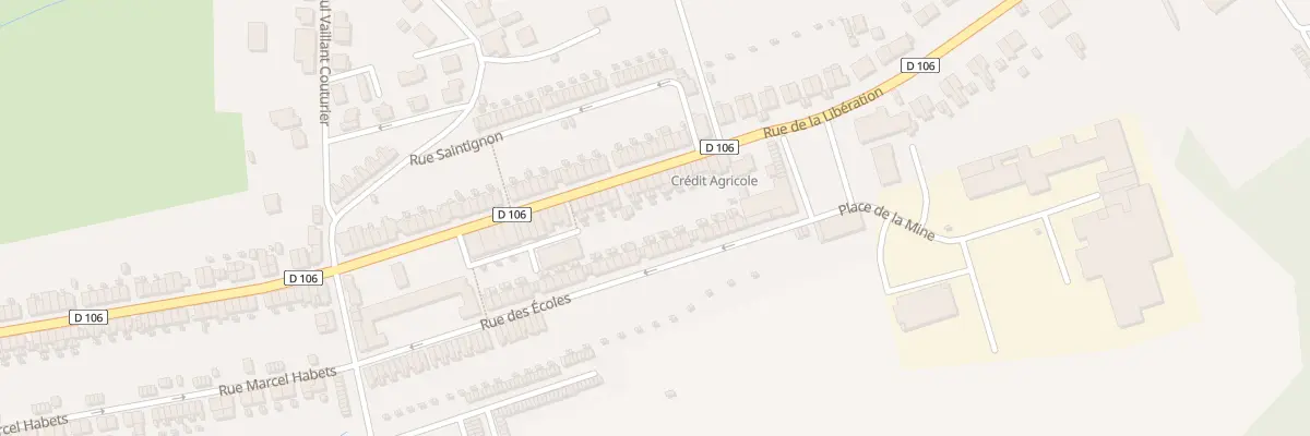 Plan du 85 Rue de la Libération à Bouligny
