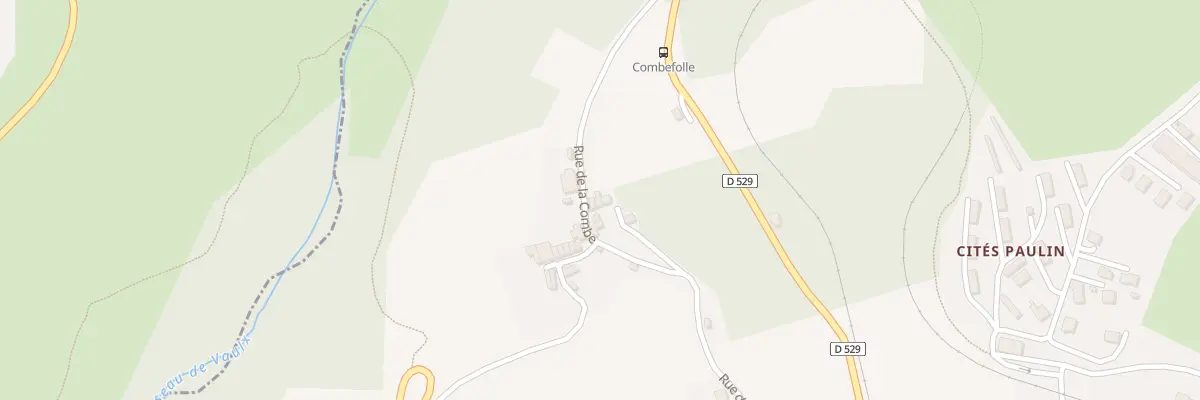 Plan du 3 Rue de la Combe à La Motte-d’Aveillans