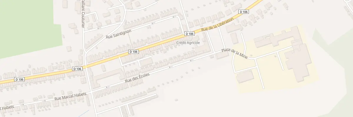 Plan du 9 Rue des Ecoles à Bouligny