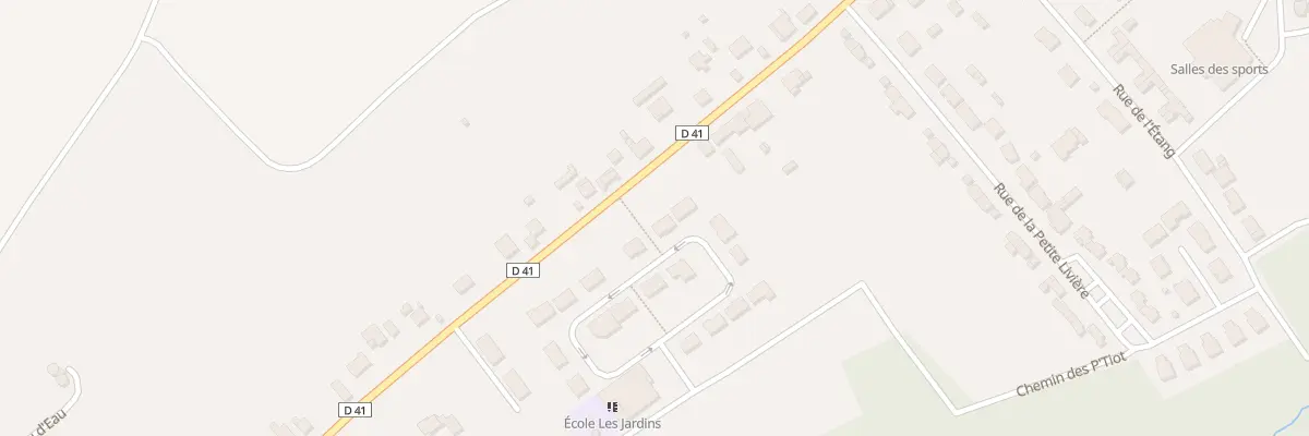 Plan du 10 Rue des Jardins à Pagny-sur-Meuse