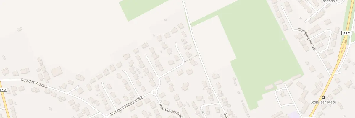 Plan du 3 Rue Alain Fournier à Lexy