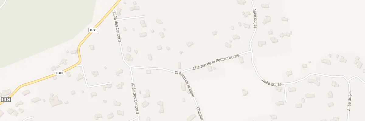 Plan du 83 Che de la Mine à Plan-d’Aups-Sainte-Baume