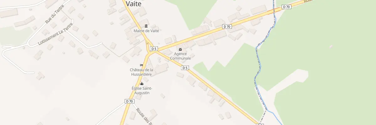 Plan du 1 Rte de Seveux à Vaite