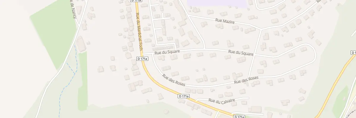 Plan du 4 Rue du Square à Lexy