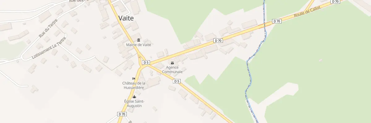 Plan du 6 Grande Rue à Vaite