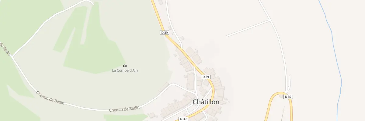 Plan du 5 Rue de la Fruitière à Châtillon