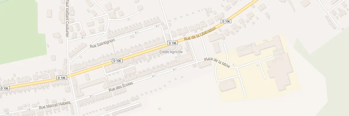 Plan du 2 Rue des Ecoles à Bouligny