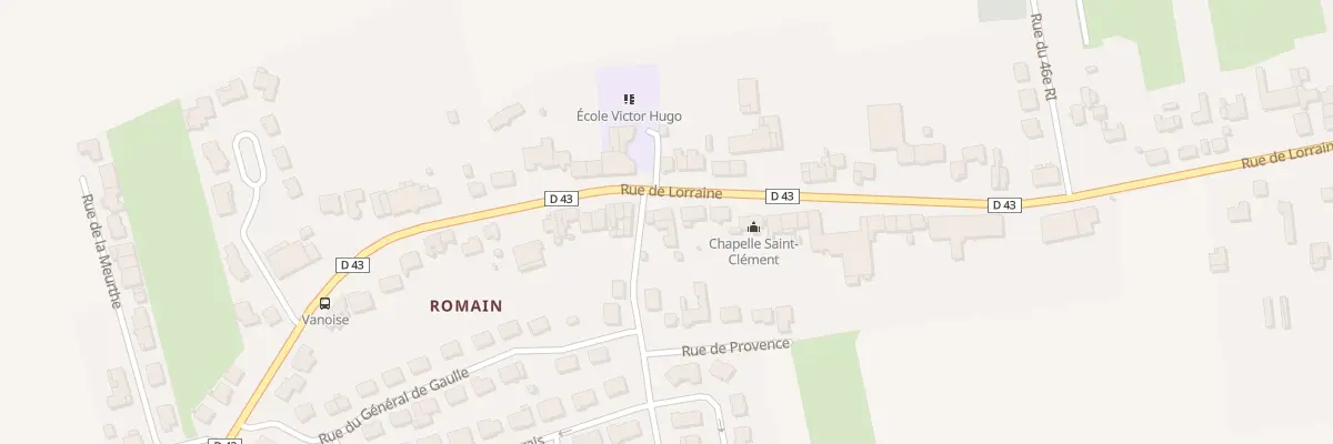 Plan du 42 Rue de Lorraine à Cosnes-et-Romain