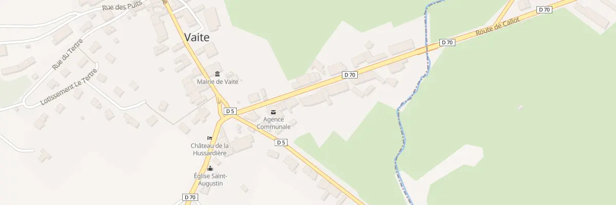 Plan du 8 Gr Grande Rue à Vaite