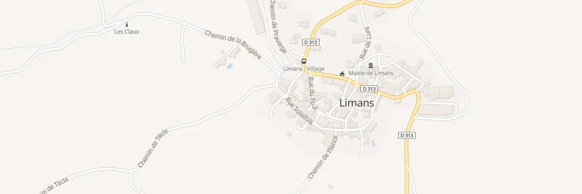 Plan du 7022 Le Village à Limans