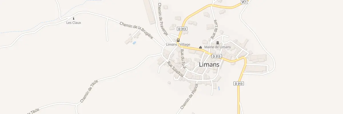 Plan du 7029 Le Village à Limans