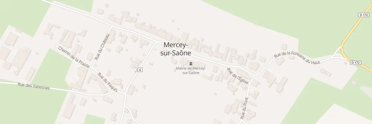 Plan du 15 Gr Grande Rue à Mercey-sur-Saône