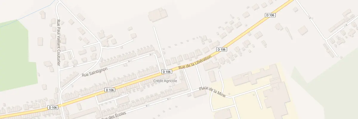 Plan du 94 Rue de la Libération à Bouligny