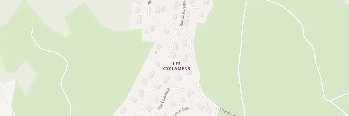 Plan du 24 Rue de Paradis à Viry