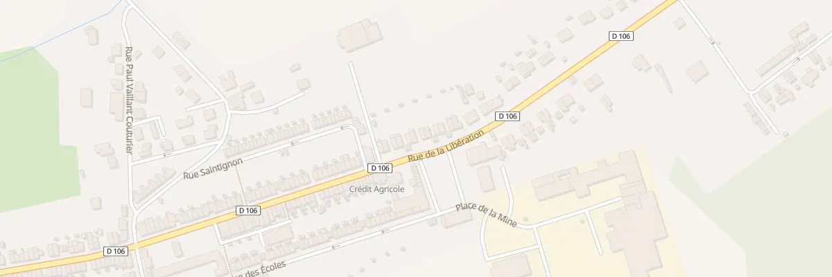 Plan du 92 Rue de la Libération à Bouligny