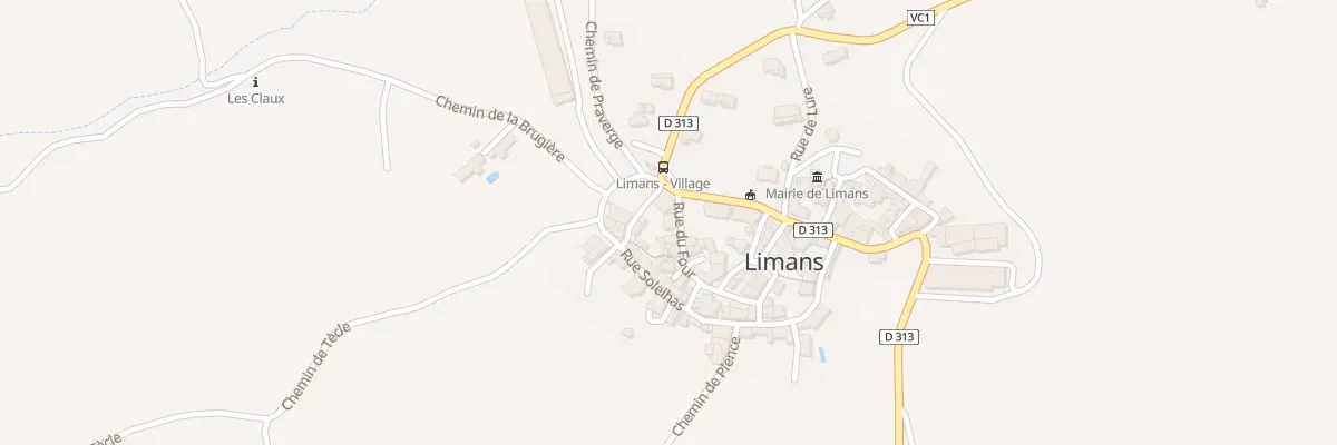 Plan du 5041 Le Village à Limans