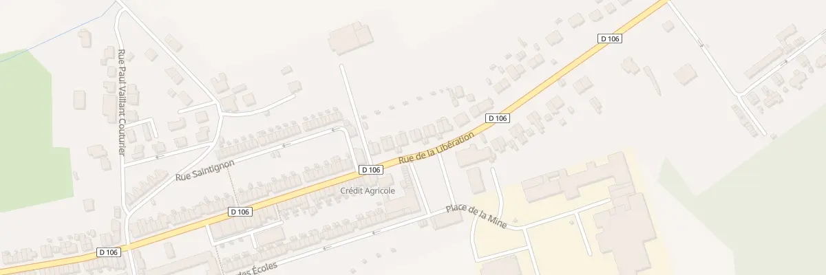 Plan du 90 Rue de la Libération à Bouligny