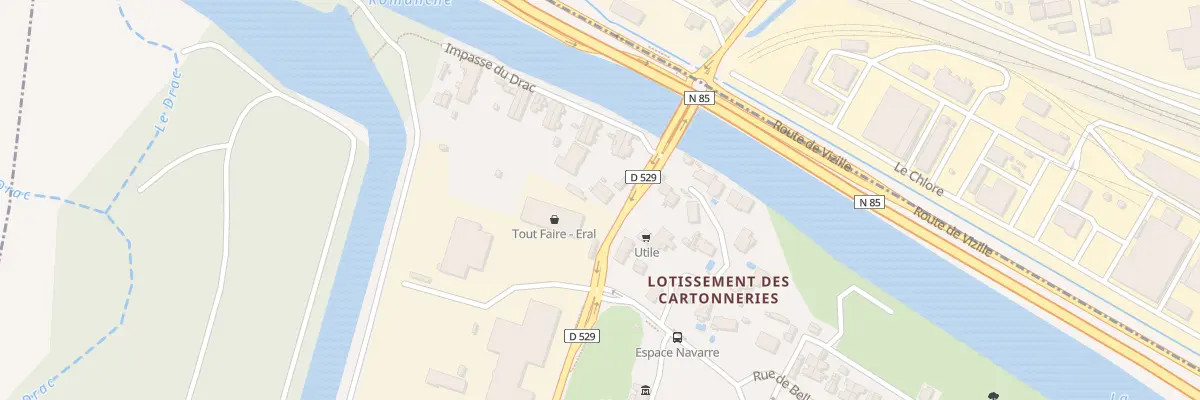 Plan du 3 Rte de St Georges de Commiers à Champ-sur-Drac