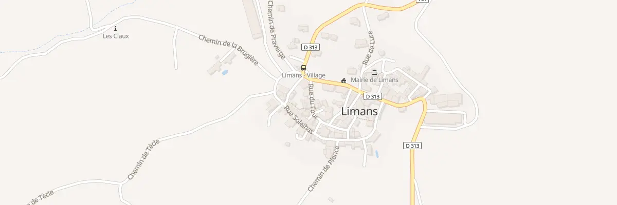 Plan du 7044 Le Village à Limans