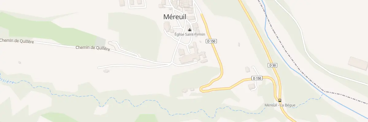 Plan du 5010 Le Village à Méreuil