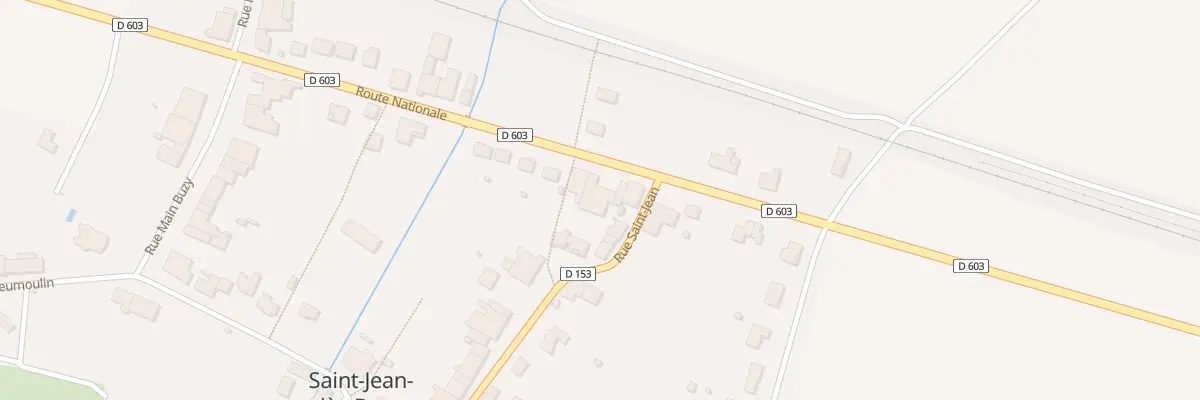Plan du 10 Rte Nationale à Saint-Jean-lès-Buzy