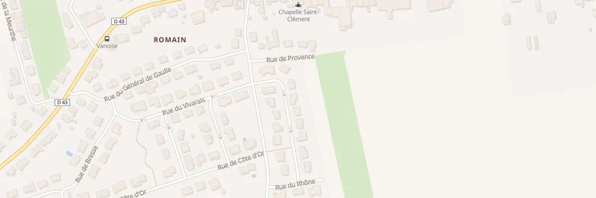 Plan du 7 Rue de la Saone à Cosnes-et-Romain