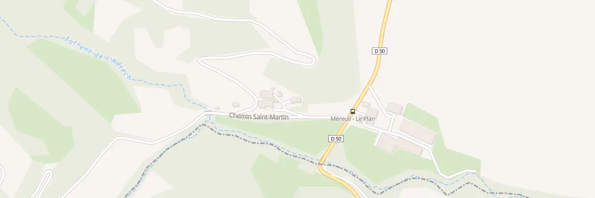 Plan du 5089 Mecade à Méreuil