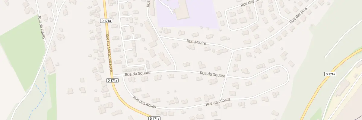 Plan du 47 Rue du Square à Lexy