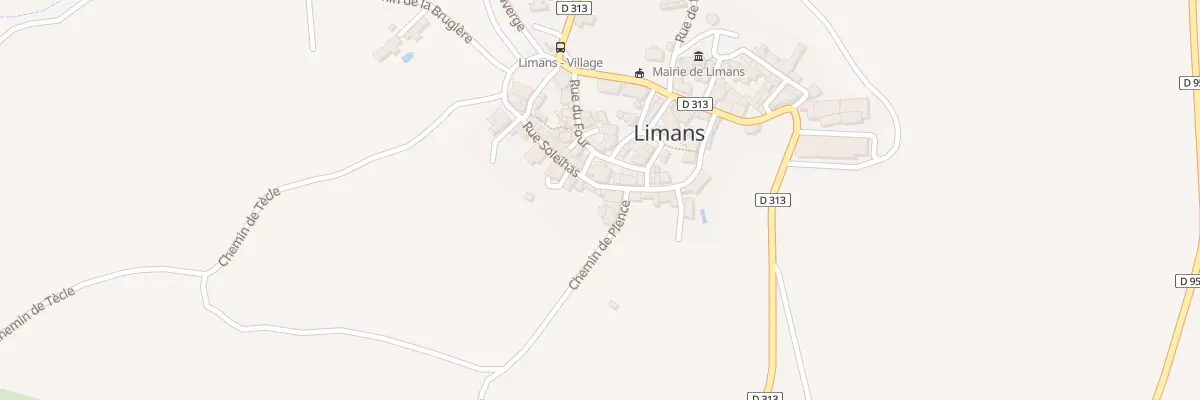Plan du 5030 Le Village à Limans