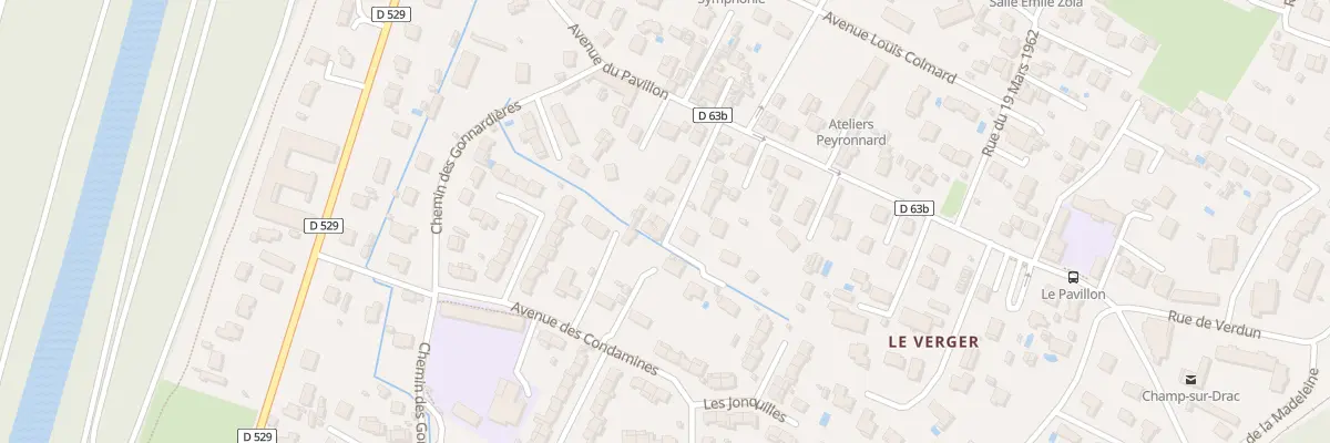 Plan du 5632 Le Pavillon à Champ-sur-Drac