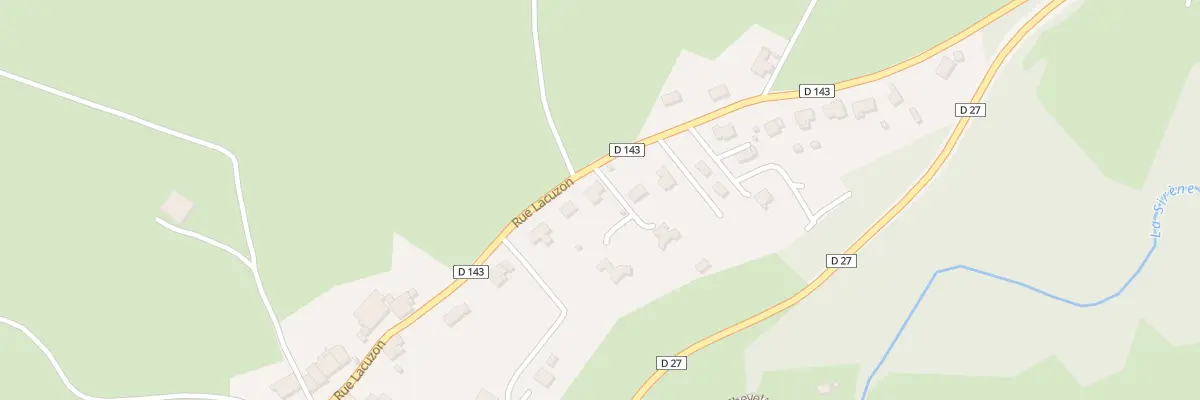 Plan du 14B Rue Lacuzon à Charézier