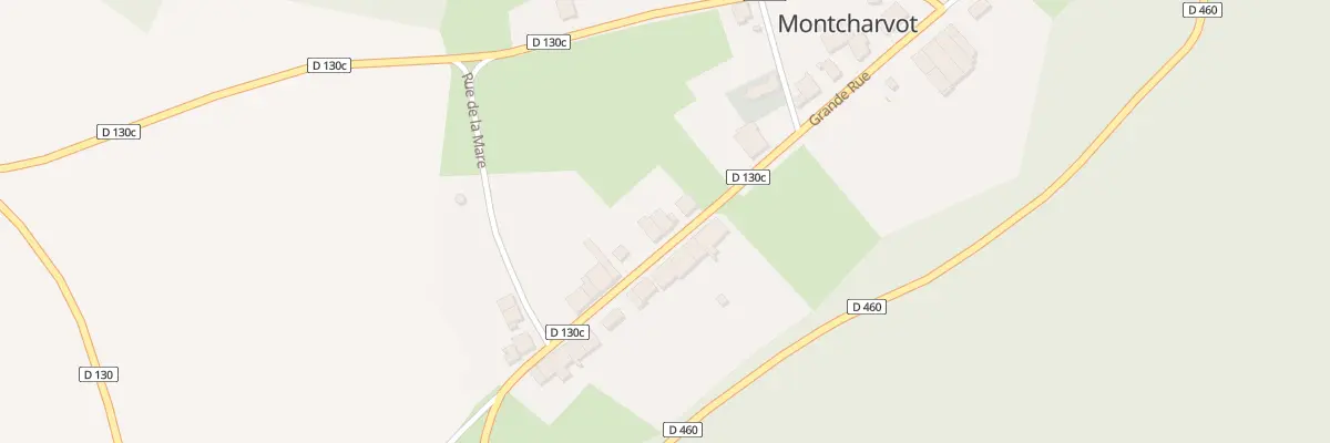 Plan du 13 Gr Grande Rue à Montcharvot