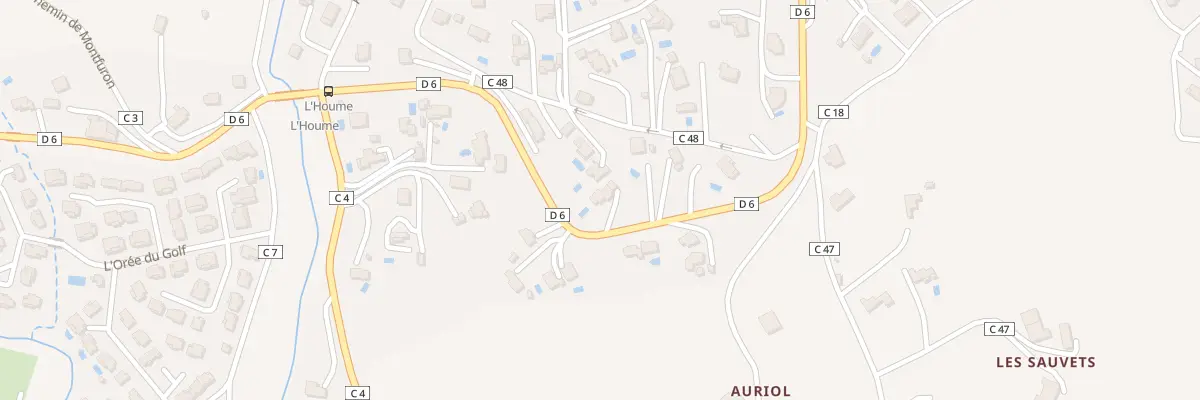 Plan du 28 Rte de la Bastide Rd 6 à Pierrevert