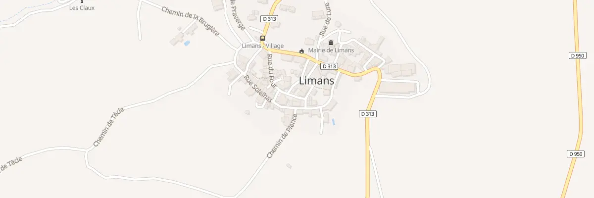 Plan du 5051A Le Village à Limans