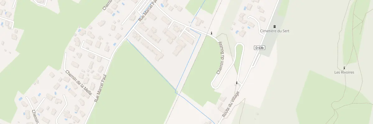 Plan du 130B Rue Marcel Paul à Champ-sur-Drac