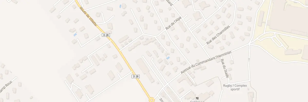 Plan du 8 Imp du Mont Granier à Saint-Laurent-du-Pont