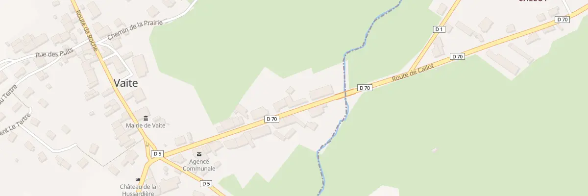 Plan du 21 Grande Rue à Vaite