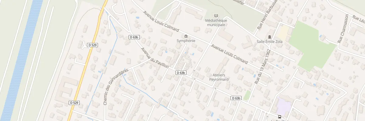 Plan du 38 Av du Pavillon à Champ-sur-Drac