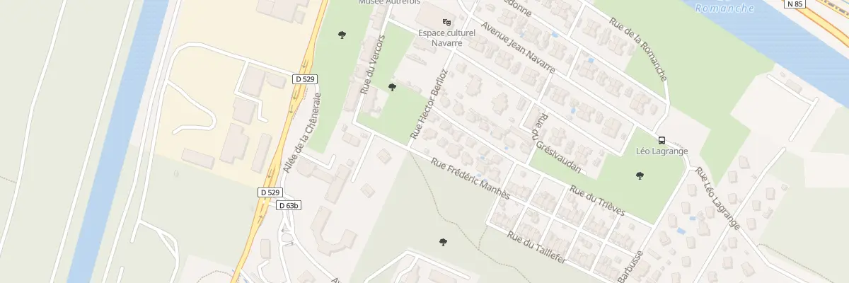 Plan du 128 Rue Hector Berlioz à Champ-sur-Drac
