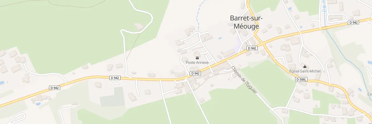 Plan du 28 Rue des Gorges de la Méouge à Barret-sur-Méouge
