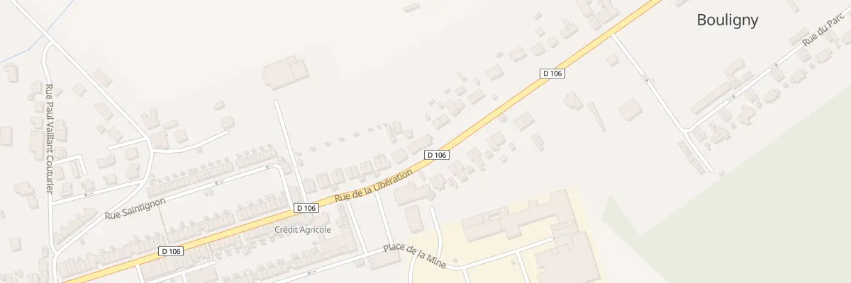 Plan du 72B Rue de la Libération à Bouligny